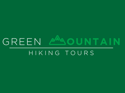 Green Mountain Hiking Tours adobe adobe illustrator adobe illustrator cc branding design green mountain hiking logo logo logo challenge mountain mountain logo random logo vector vector art vector design vector logo