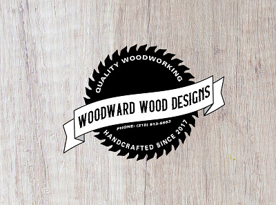 Woodward Wood Designs adobe adobe illustrator adobe illustrator cc branding branding design business logo business logo design design graphic graphic design graphicdesign logo vector vector art vector logo wood wood designs woodworking