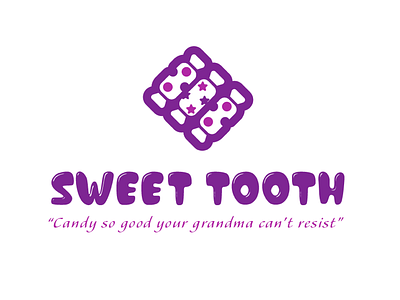 Sweet Tooth Logo advertising brand branding logo logo challenge logo design vector vector art