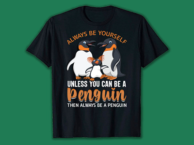 Penguin T-Shirt Design bundle