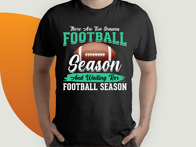 American football t-shirt