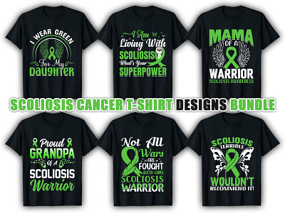 scoliosis awareness t shirt, cancer t shirt bundle