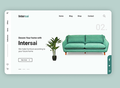 Furniture app ux uxui web