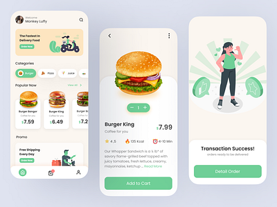 App Fast Food app design ui ux uxui