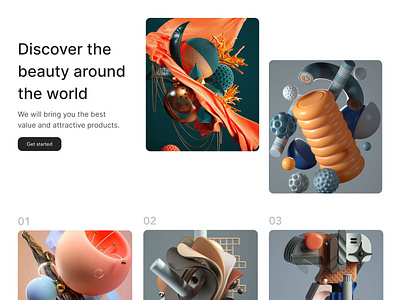 Landing Page 3D