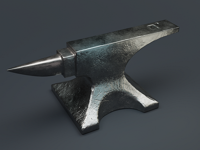 Anvil b3d basic blender blender3d blender3dart