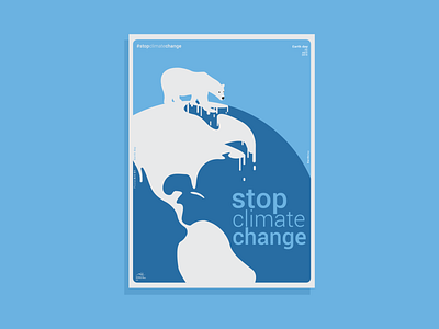 World earth day climatechange design earth earth day flat graphic design illustration illustrator minimal planet typography ui vector