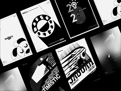 Black and white (posters) branding design flat graphic design illustration illustrator logo minimal minimalism poster poster art poster design posters typography ui vector