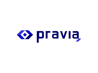 Pravia brand design digital graphic design group icon illustrator isotype logo logo design logodesign logos logotype mark minimal services technology typography vector