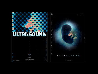 Ultrasound - design graphic design illustration illustrator minimal poster vector