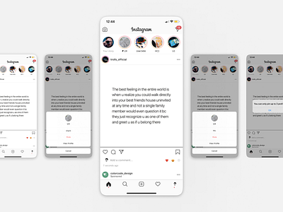 Instagram Stories - Pin Feature analysis design research researcher ui user experience userinterface ux uxdesign uxresearch