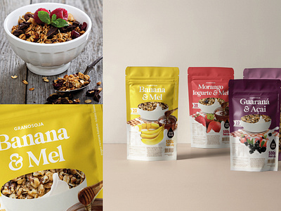 Packaging for soy granola