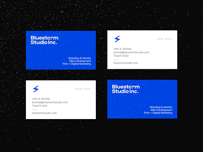 Identity | Bluestorm Studio Inc. brand brand design brand identity branding business card design graphic design identity identity branding logo stationery type