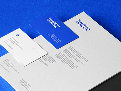 Identity | Bluestorm Studio Inc.