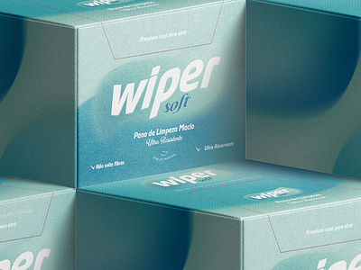 Packaging Design Wiper Tissues.