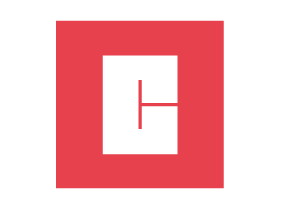The Content brand color content form icon identity logo minimal square type
