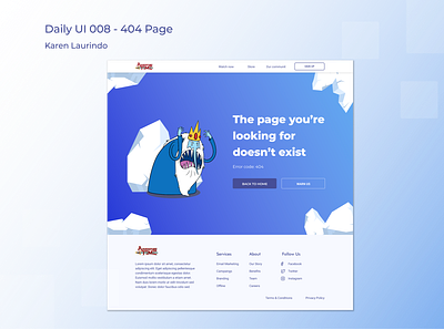 404 page dailyui dailyuichallenge digital figma identidade visual ui ux