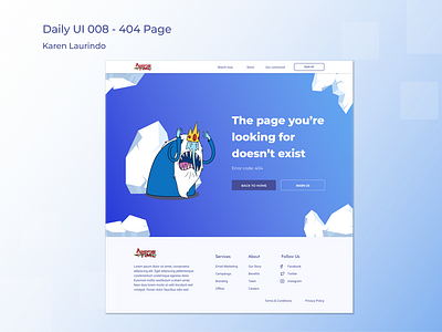 404 page