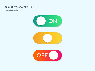 On/Off Switch 015 app dailyui dailyuichallenge design digital figma identity illustration switch ui ux