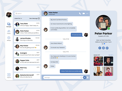 Daily UI 013—Direct Messaging