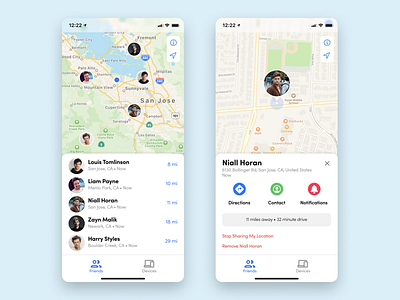 Daily UI 020—Location Tracker