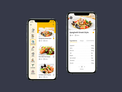 Cooking App Design Concept