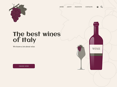 Wine Website Concept