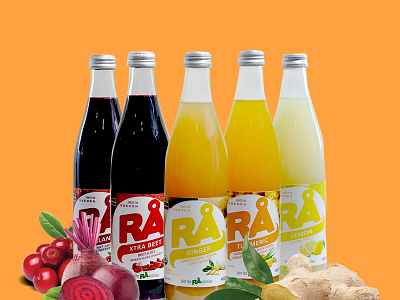 RA Healthy Lifestyle Drink design graphic design labels product design