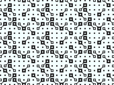 Square Dots Cell Split dots grid pattern