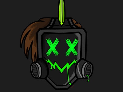 Toxic mask team logo