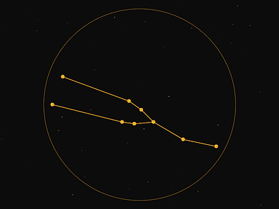 #taurus — constellations creative code generative art taurus zodiac