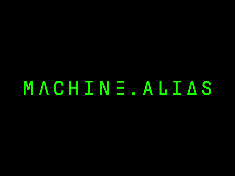 Machine.Alias alias animation code cpu gif logo machine matrix motion ms dos