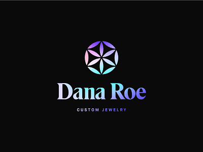 Dana Roe 02 branding cosmic designer geometric geometry jewelry logo mono line sacred