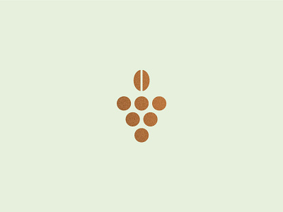 The Ministry bar bean branding cafe coffee copper foil grapes logo restaurant texture wine