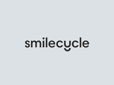 Smilecycle brand branding dental identity logo mark smile smilecycle word mark