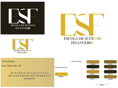 Logo ESF adobe illustrator cc design digitalart illustration logo logodesign logotype typography vector