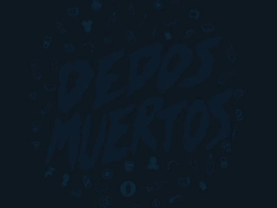 D2 Muertos adobeaftereffects adobeillustrator d2muertos gif ilustración logo loop motiongraphic tipografía vector