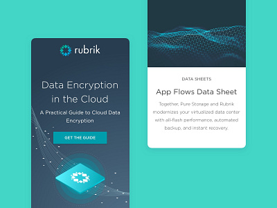 Rubrik • Data Encryption in the Cloud analytics cloud data management corporate website illustration marketing marketing campaign marketing site marketing website mobile mobile design product ux uxdesign web development