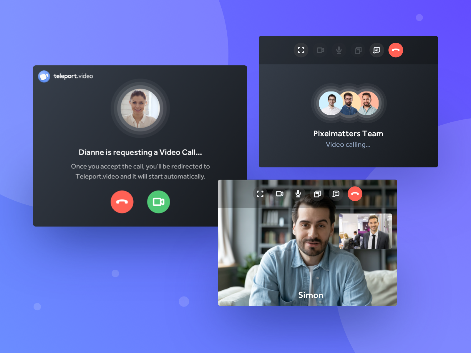 Teleport.Video • Video Widget Component by Pixelmatters on Dribbble