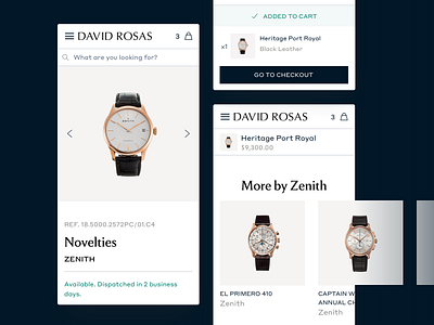 David Rosas • Mobile Checkout corporate website design ecommerce ecommerce business ecommerce design ecommerce shop jewelry productdesign shopify shopify marketing shopify website ui uiux ux uxui website website design