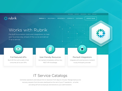 Rubrik • Product Page cloud data management data protection design development company marketing marketing site performance product security seo uidesign uidesing uiux uiuxdesign uxdesign web development web development agency web development services