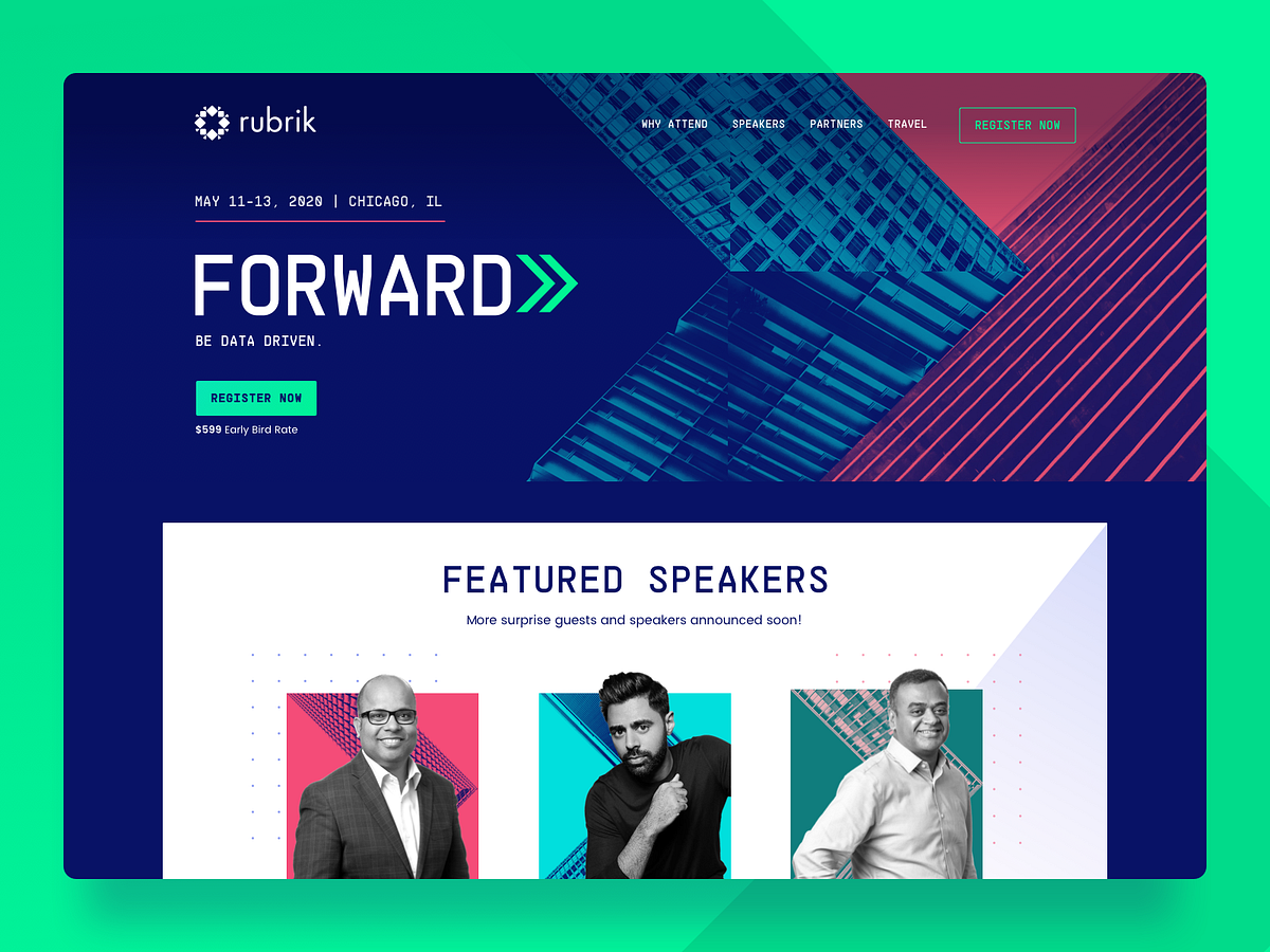 Rubrik Forward by Pixelmatters on Dribbble