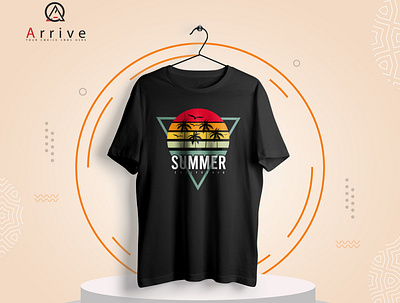 Summer t-shirt design for client 08 summer graphic