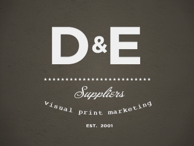 D&E Suppliers