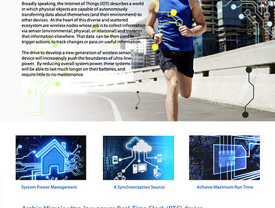 Low-Powered "Smart" Sensors 3d rendering branding design illustration ui