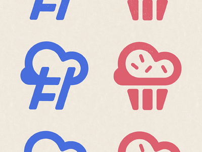 Cloud City Reject Co. branding cloud cupcake design icon iconography logo tech twilio