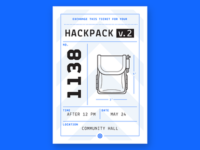 Hackpack Claim Ticket