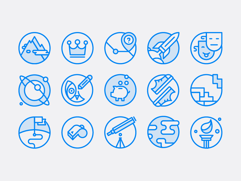 Twilio icon set owl icon minimal mono line simple set icons