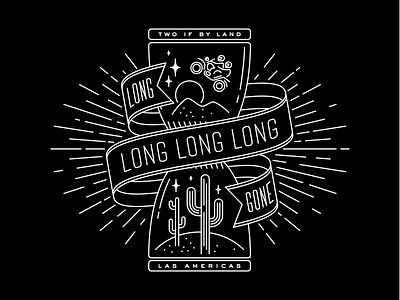 Long gone in Las Americas adventure apparel bike cactus desert graphic hourglass illustration motorcycle mystical screenprint shirt travel tshirt wanderlust