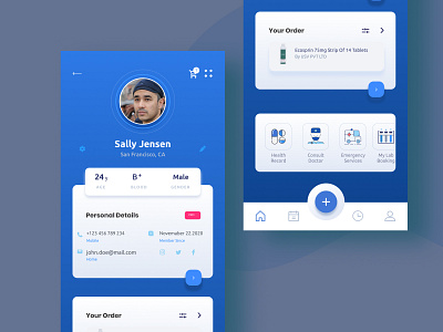 User Profile UI app application figma profile ui uidesign